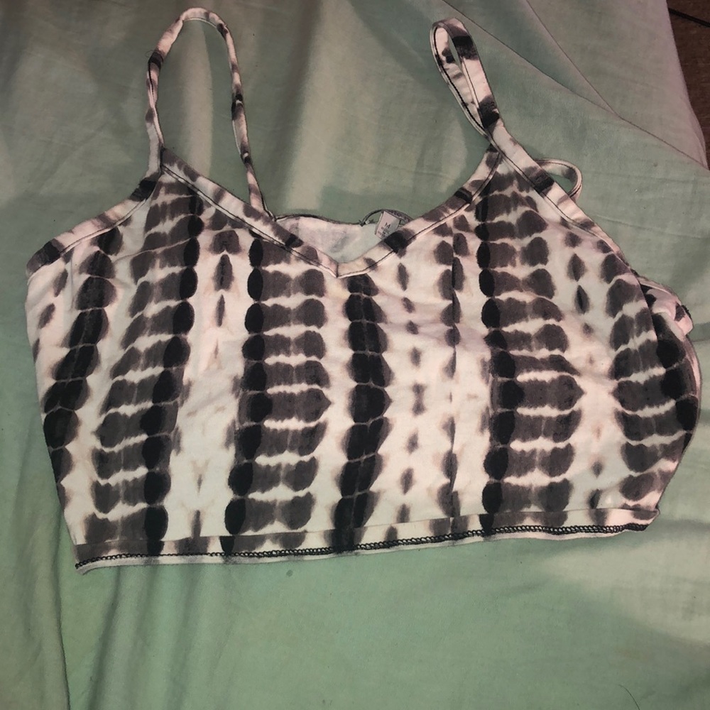 Tie dye crop top
